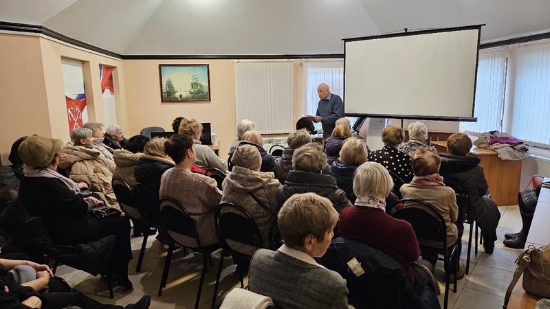 Лекция «Укрытие населения в случае ЧС на территории Санкт-Петербурга»