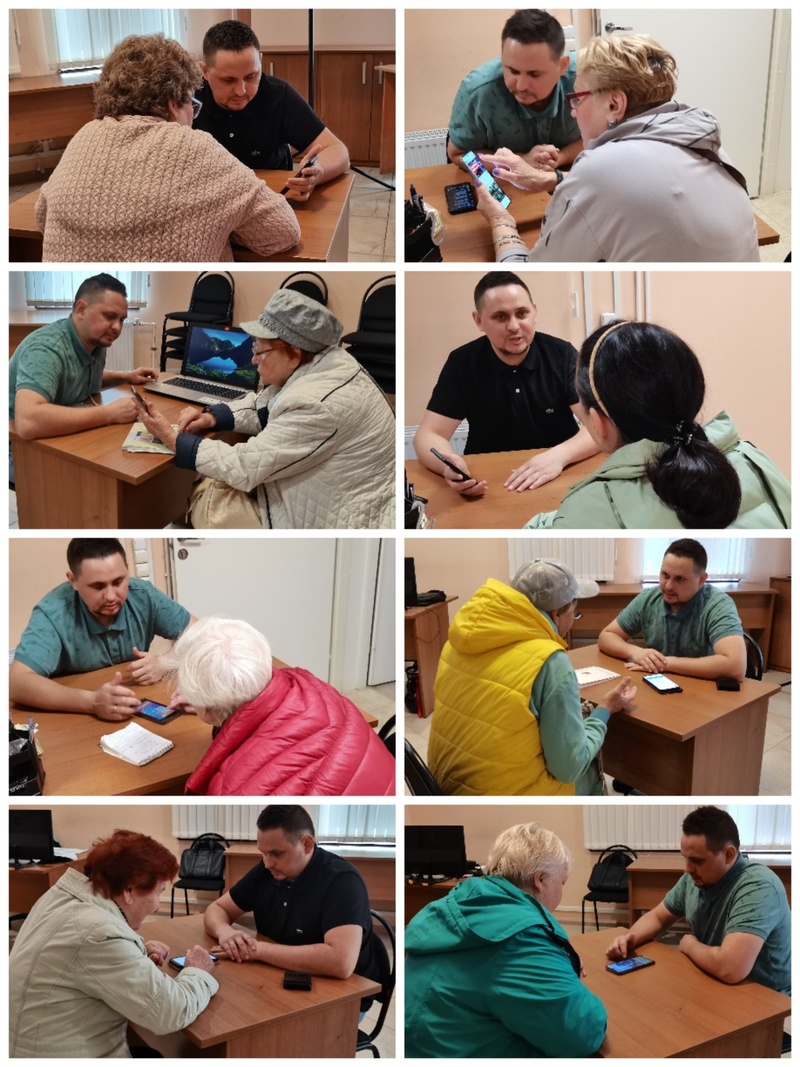 Индивидуальные занятия по обучению основам пользования мобильными устройствами и интернетом