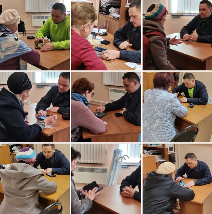 Индивидуальные занятия по обучению основам пользования мобильными устройствами и интернетом