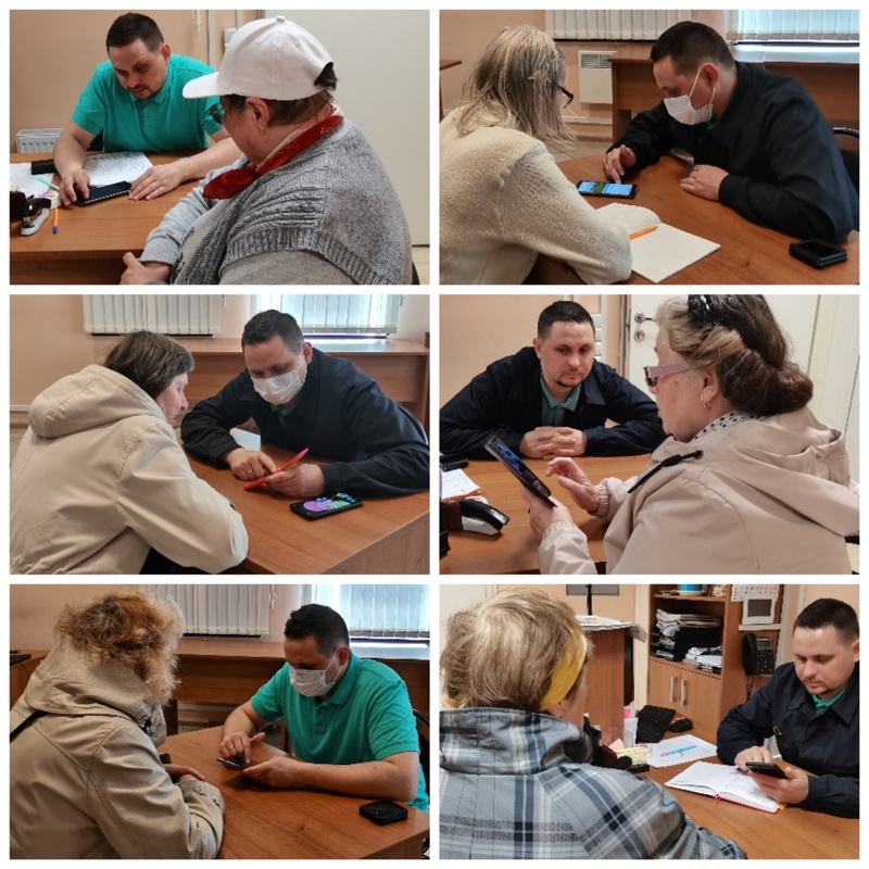 Индивидуальные занятия по обучению основам пользования мобильными устройствами и интернетом