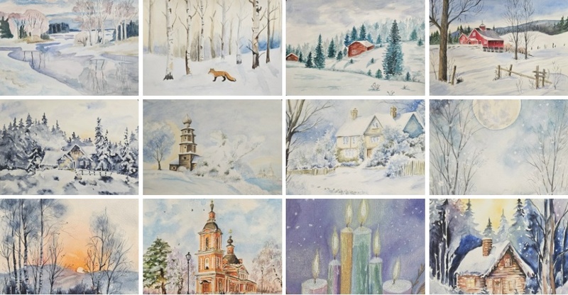 Выставка работ учеников проекта 