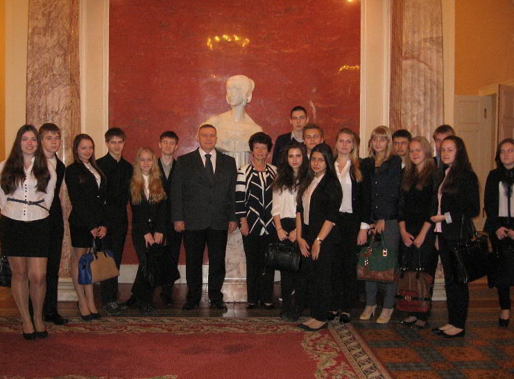 Очередная встреча с учащимися