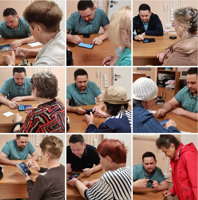 Индивидуальные занятия по обучению основам пользования мобильными устройствами и интернетом