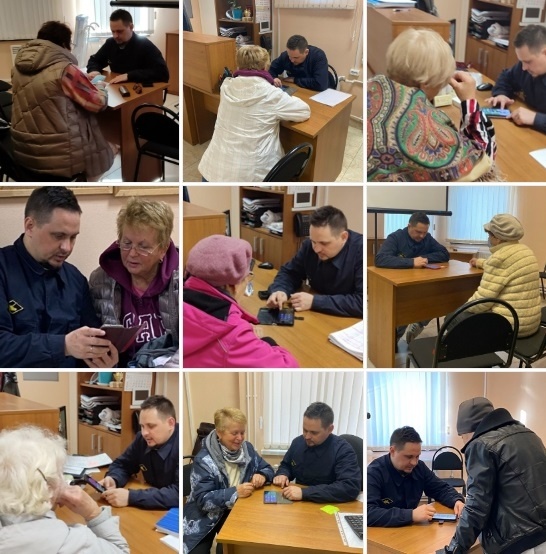 Индивидуальные занятия по обучению основам пользования мобильными устройствами и интернетом