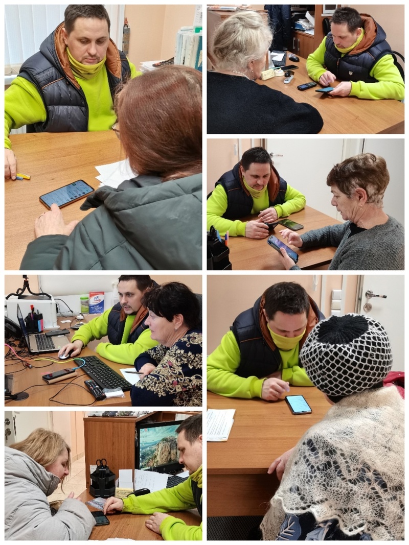 Индивидуальные занятия по обучению основам пользования мобильными устройствами и интернетом