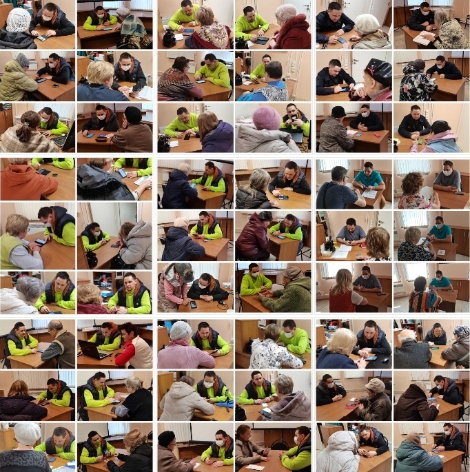 Индивидуальные занятия по обучению основам пользования мобильными устройствами и интернетом