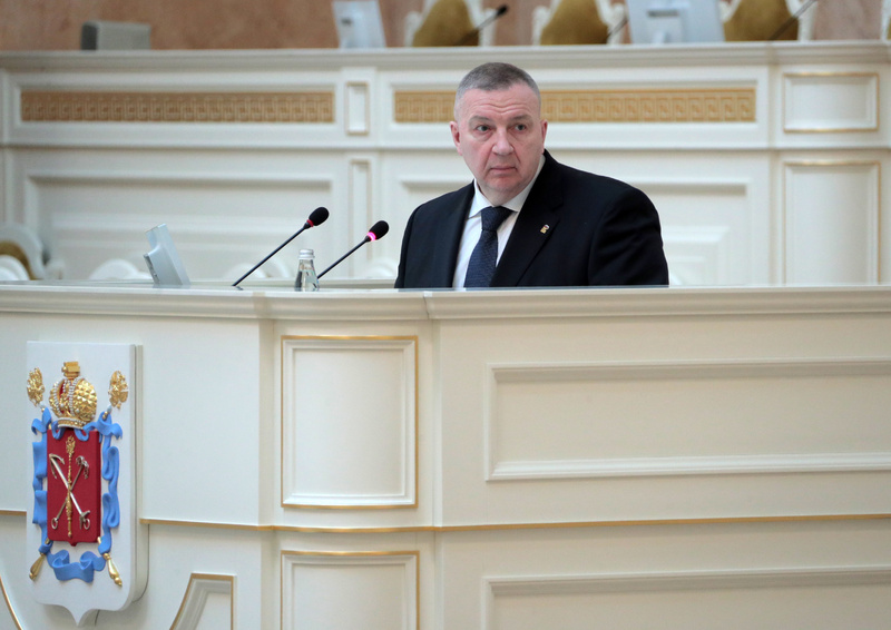 Заседание Законодательного Собрания Санкт-Петербурга