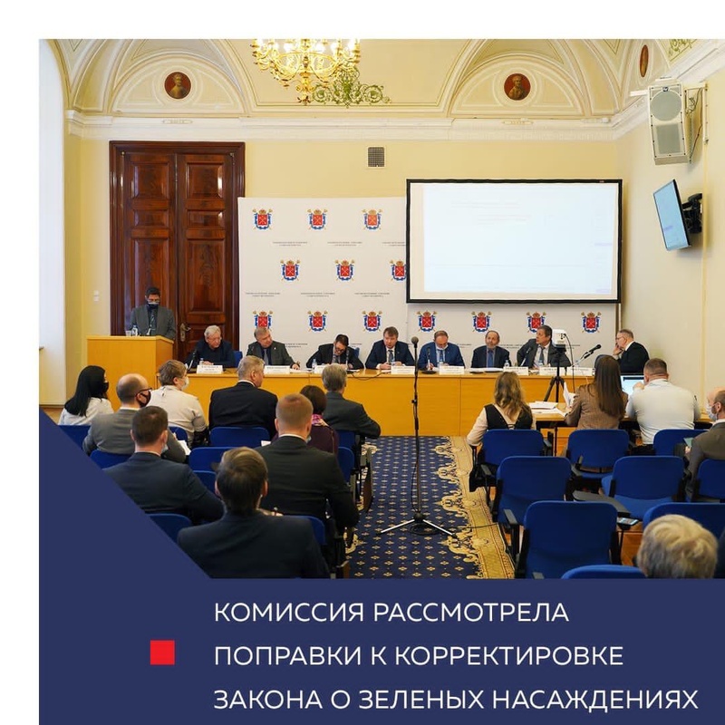Постоянная комиссия по городскому хозяйству, градостроительству и имущественным вопросам рассмотрела ряд поправок к корректировке Закона о зеленых насаждениях