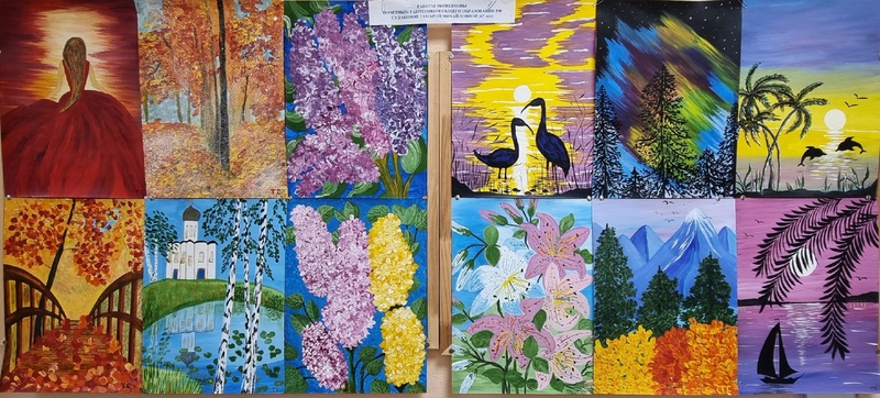 Выставка работ Судаковой Тамары Михайловны