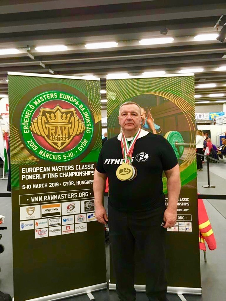 Победа в Чемпионате Европы по Классическому пауэрлифтингу!