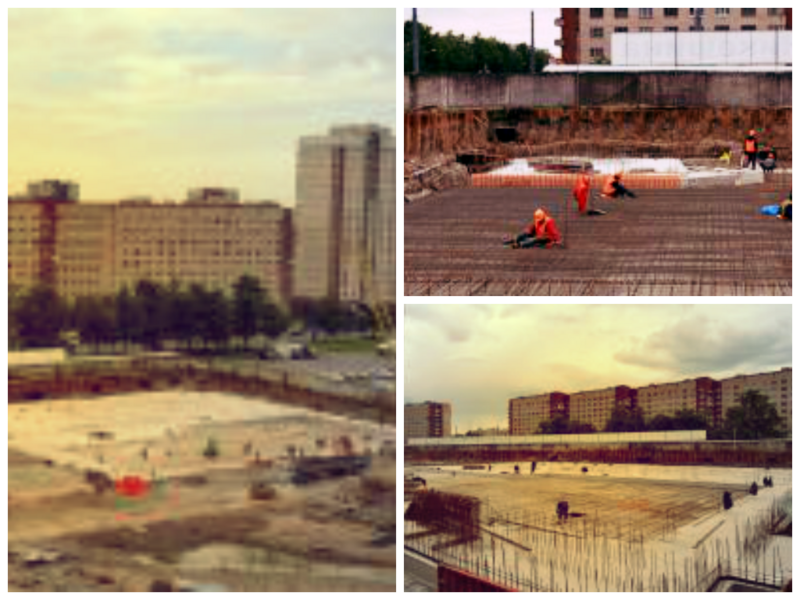 Строительство идет согласно графику