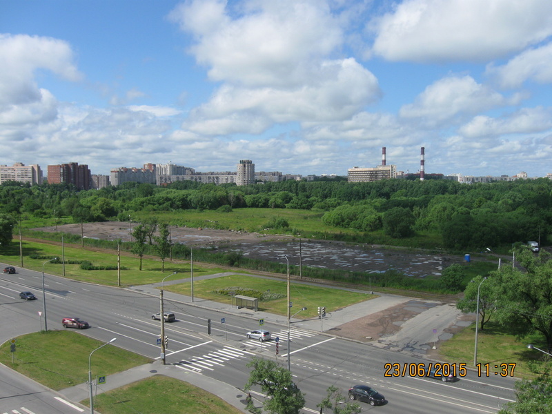 Работа по Полежаевскому парку в действии