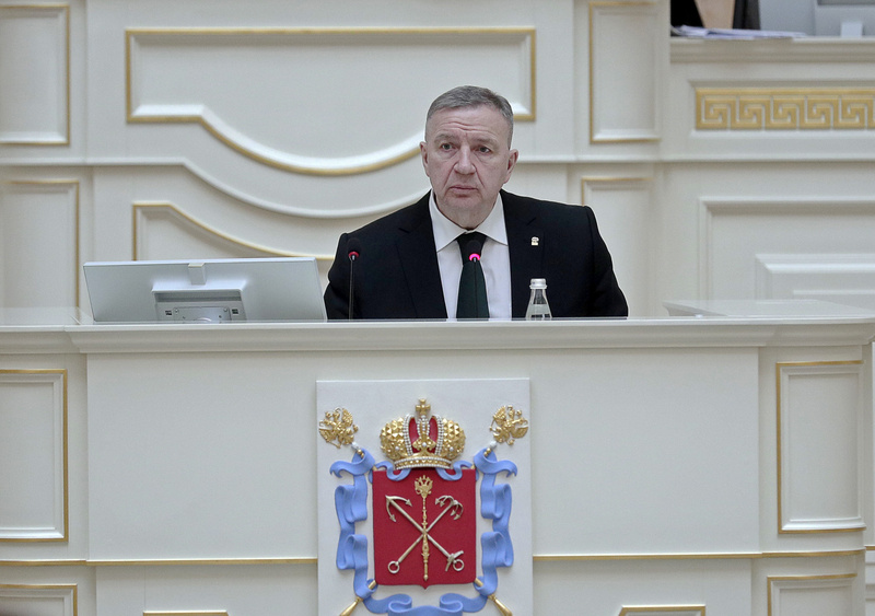 Заседание Законодательного Собрания Санкт-Петербурга