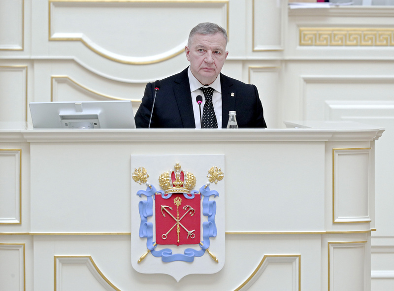 Заседание Законодательного Собрания Санкт-Петербурга