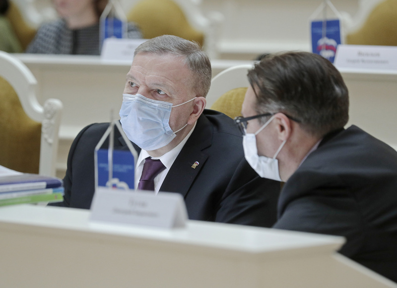 Заседание Законодательного Собрания Санкт-Петербурга