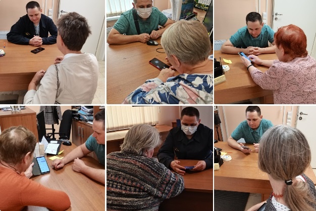 Индивидуальные занятия по обучению основам пользования мобильными устройствами и интернетом