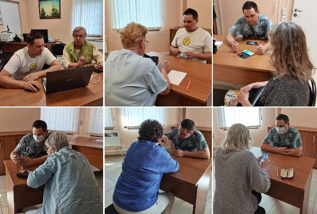 Индивидуальные занятия по обучению основам пользования мобильными устройствами и интернетом